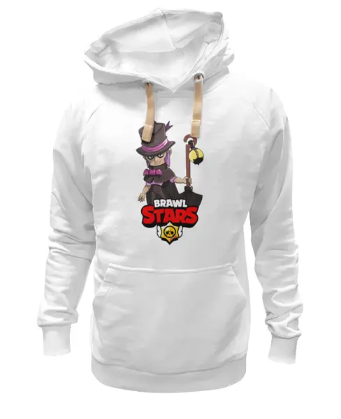 Заказать премиальную одежду в Москве. Толстовка Wearcraft Premium унисекс BRAWL STARS MORTIS от geekbox - готовые дизайны и нанесение принтов.
