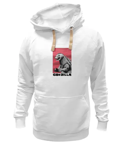 Заказать премиальную одежду в Москве. Толстовка Wearcraft Premium унисекс Godzilla от Татьяна - готовые дизайны и нанесение принтов.