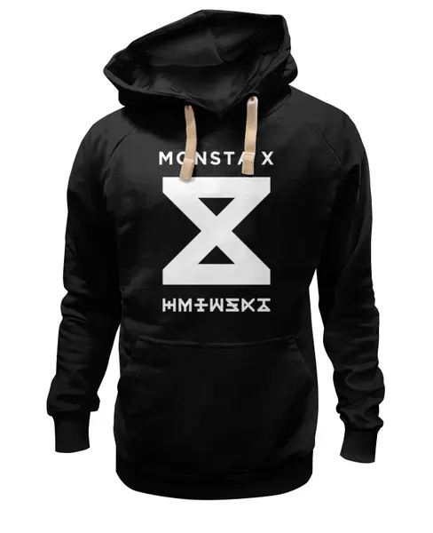 Заказать премиальную одежду в Москве. Толстовка Wearcraft Premium унисекс Monsta X от geekbox - готовые дизайны и нанесение принтов.