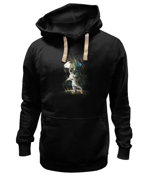 Заказать премиальную одежду в Москве. Толстовка Wearcraft Premium унисекс Метеоритный дождь от Space Art - готовые дизайны и нанесение принтов.
