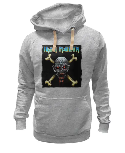Заказать премиальную одежду в Москве. Толстовка Wearcraft Premium унисекс Iron Maiden Band от Leichenwagen - готовые дизайны и нанесение принтов.