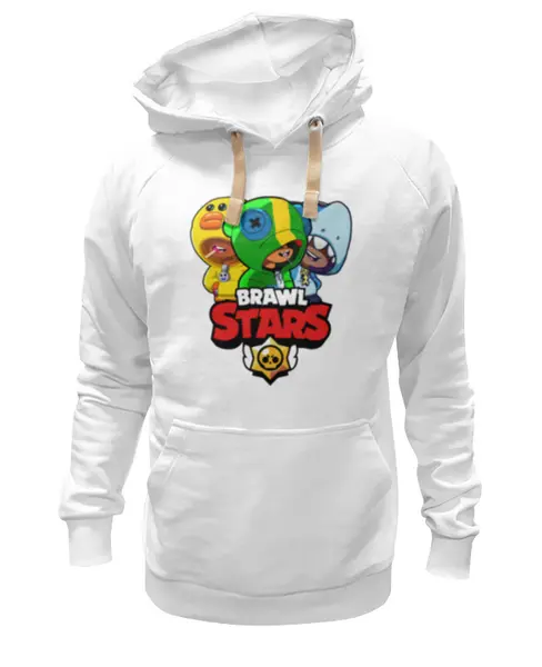 Заказать премиальную одежду в Москве. Толстовка Wearcraft Premium унисекс Brawl Stars LEON TRIO от vista12761@rambler.ru - готовые дизайны и нанесение принтов.