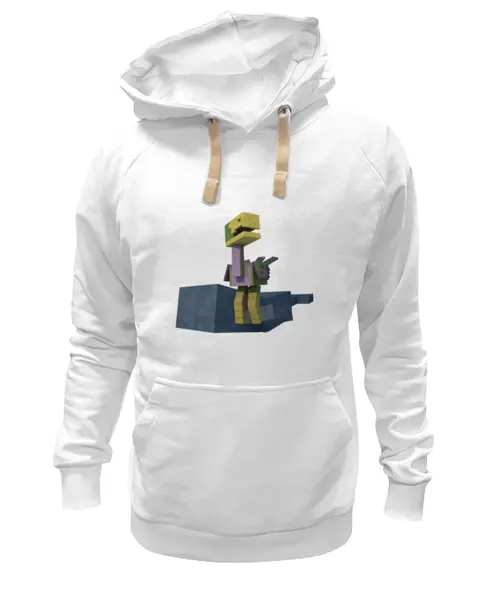 Заказать премиальную одежду в Москве. Толстовка Wearcraft Premium унисекс Необычные животные Майнкрафта от minecraft-monitor.ru - готовые дизайны и нанесение принтов.
