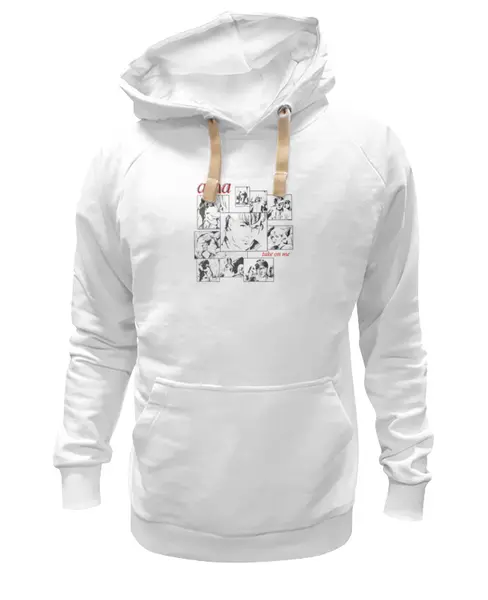 Заказать премиальную одежду в Москве. Толстовка Wearcraft Premium унисекс a-ha / Take On Me от OEX design - готовые дизайны и нанесение принтов.