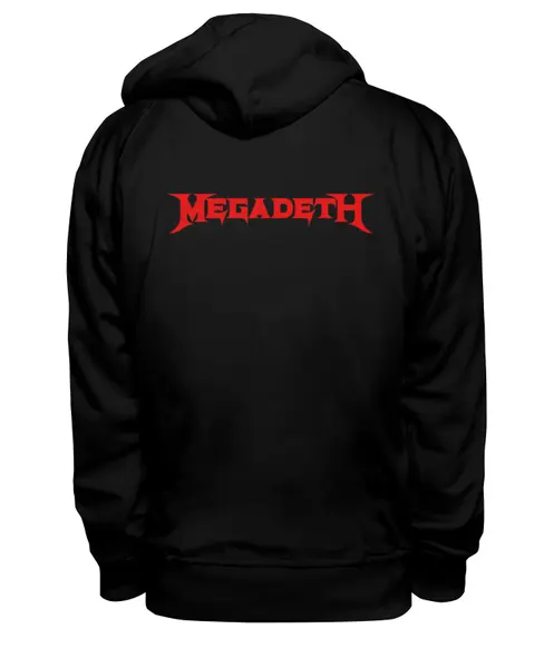Заказать толстовку в Москве. Толстовка Wearcraft Premium унисекс Megadeth от Leichenwagen - готовые дизайны и нанесение принтов.