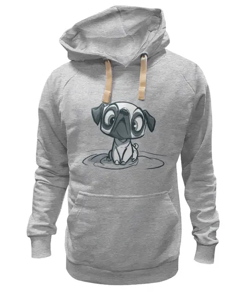 Заказать премиальную одежду в Москве. Толстовка Wearcraft Premium унисекс Puggy от Дана Столыпина - готовые дизайны и нанесение принтов.