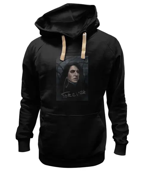 Заказать толстовку в Москве. Толстовка Wearcraft Premium унисекс Severus Snape "Forever" от En Joy - готовые дизайны и нанесение принтов.