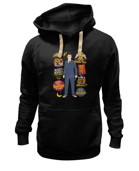 Заказать премиальную одежду в Москве. Толстовка Wearcraft Premium унисекс Doctor Who  от cherdantcev - готовые дизайны и нанесение принтов.