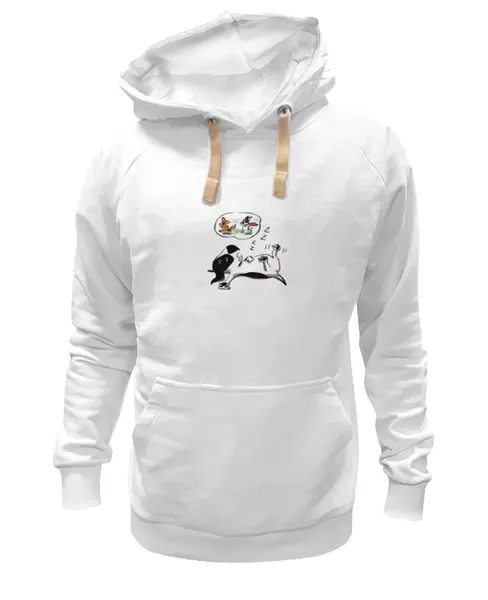 Заказать премиальную одежду в Москве. Толстовка Wearcraft Premium унисекс Chilly the hunter от an2 - готовые дизайны и нанесение принтов.