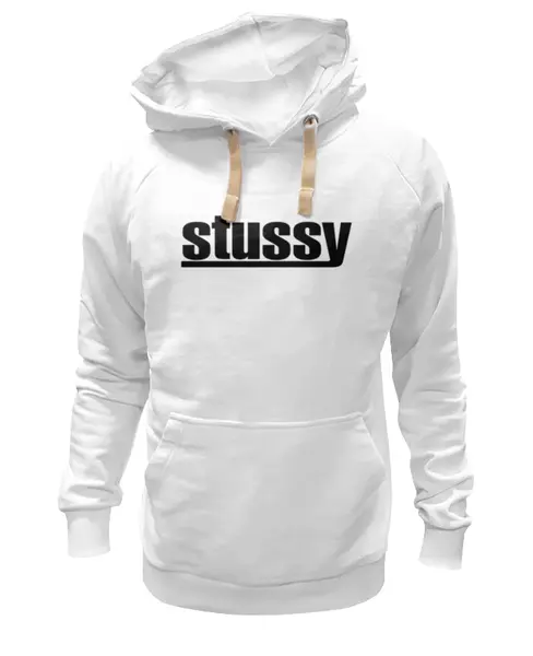 Заказать премиальную одежду в Москве. Толстовка Wearcraft Premium унисекс Stussy от DESIGNER   - готовые дизайны и нанесение принтов.