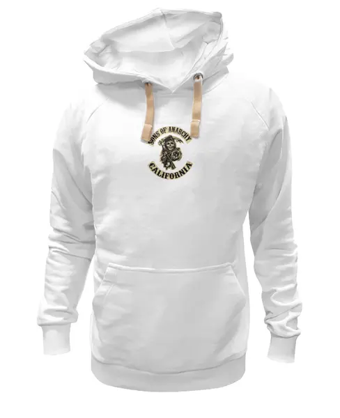 Заказать премиальную одежду в Москве. Толстовка Wearcraft Premium унисекс Сыны анархии от veliar - готовые дизайны и нанесение принтов.
