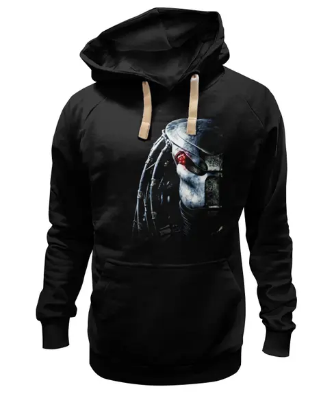 Заказать премиальную одежду в Москве. Толстовка Wearcraft Premium унисекс Хищник  от lordzedd - готовые дизайны и нанесение принтов.