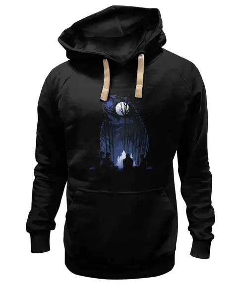 Заказать премиальную одежду в Москве. Толстовка Wearcraft Premium унисекс Дух Леса от Павел Павел - готовые дизайны и нанесение принтов.