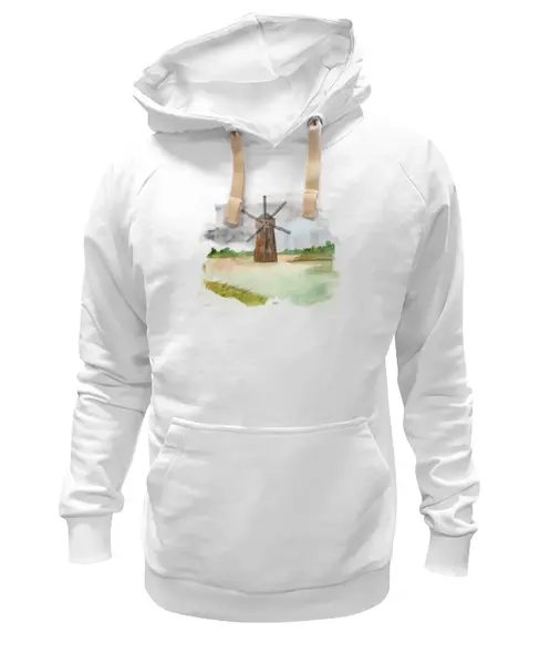Заказать премиальную одежду в Москве. Толстовка Wearcraft Premium унисекс Old mill от Evgenia Bandagnomych - готовые дизайны и нанесение принтов.