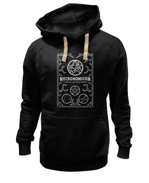 Заказать премиальную одежду в Москве. Толстовка Wearcraft Premium унисекс Necronomicon от Leichenwagen - готовые дизайны и нанесение принтов.