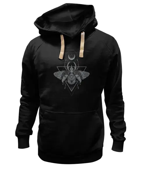 Заказать премиальную одежду в Москве. Толстовка Wearcraft Premium унисекс Оккультный жук от printik - готовые дизайны и нанесение принтов.
