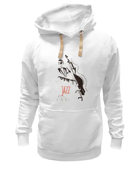 Заказать премиальную одежду в Москве. Толстовка Wearcraft Premium унисекс jazzz от Мила Ярусова - готовые дизайны и нанесение принтов.