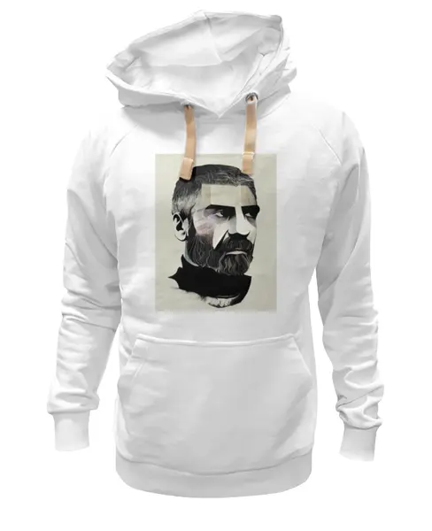 Заказать премиальную одежду в Москве. Толстовка Wearcraft Premium унисекс Довлатов от Антон Мишин - готовые дизайны и нанесение принтов.