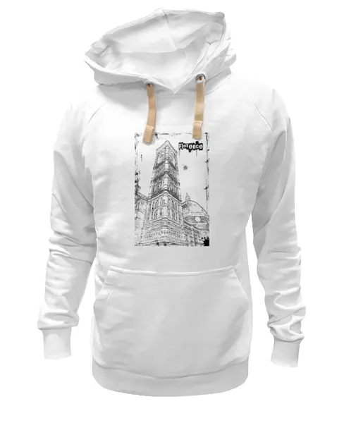 Заказать премиальную одежду в Москве. Толстовка Wearcraft Premium унисекс Италия - Коллекция "Города Италии" от СмурФасон - готовые дизайны и нанесение принтов.