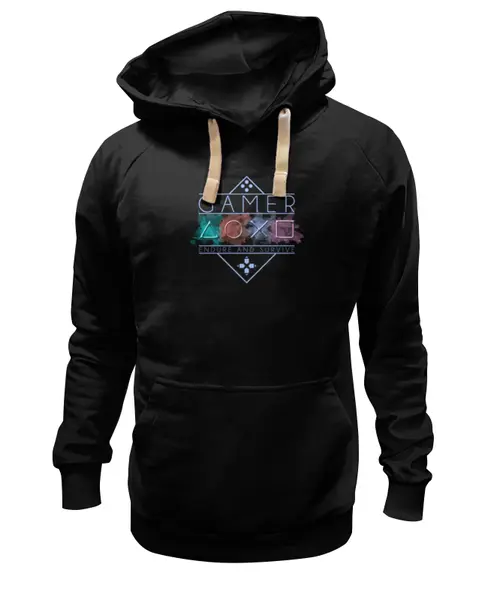 Заказать премиальную одежду в Москве. Толстовка Wearcraft Premium унисекс Геймер от printik - готовые дизайны и нанесение принтов.