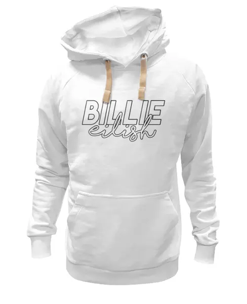 Заказать премиальную одежду в Москве. Толстовка Wearcraft Premium унисекс Billie Eilish от DESIGNER   - готовые дизайны и нанесение принтов.