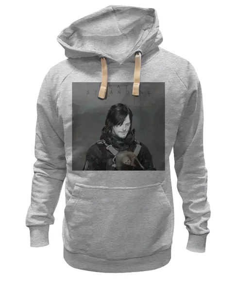Заказать премиальную одежду в Москве. Толстовка Wearcraft Premium унисекс Death Stranding от Дана Столыпина - готовые дизайны и нанесение принтов.