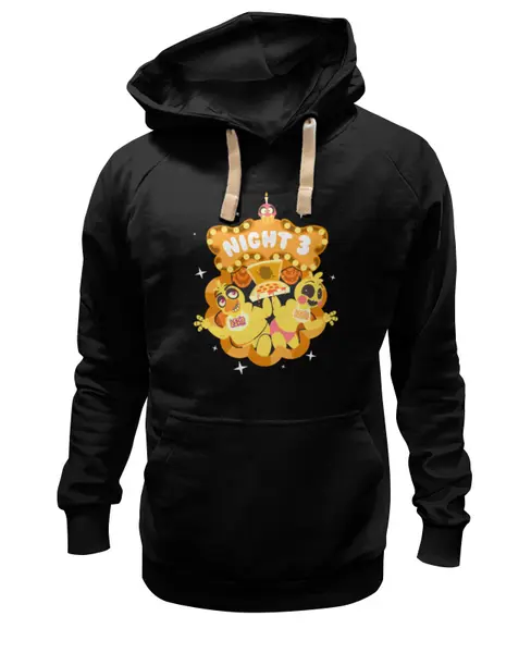 Заказать премиальную одежду в Москве. Толстовка Wearcraft Premium унисекс Пять Ночей... от balden - готовые дизайны и нанесение принтов.