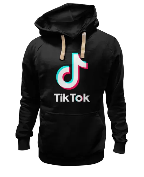 Заказать толстовку в Москве. Толстовка Wearcraft Premium унисекс TikTok  от DESIGNER   - готовые дизайны и нанесение принтов.