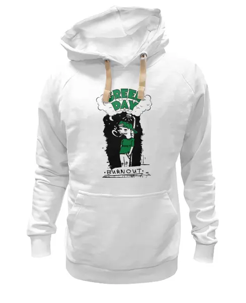Заказать премиальную одежду в Москве. Толстовка Wearcraft Premium унисекс Green Day от geekbox - готовые дизайны и нанесение принтов.