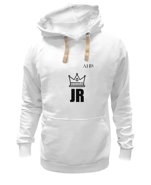 Заказать премиальную одежду в Москве. Толстовка Wearcraft Premium унисекс JR x AHR от Коля Русанов - готовые дизайны и нанесение принтов.