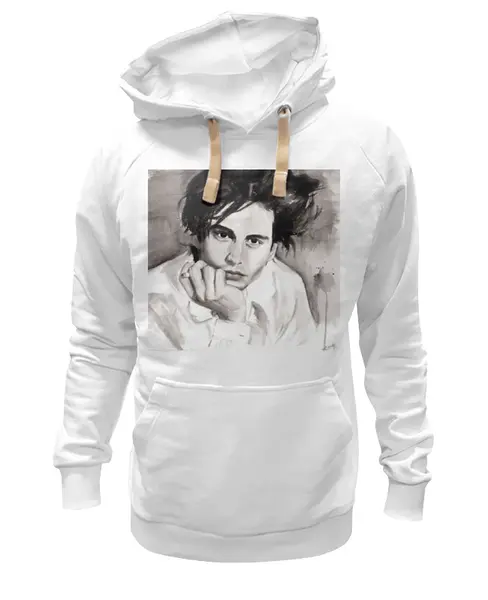 Заказать премиальную одежду в Москве. Толстовка Wearcraft Premium унисекс Johnny Depp от dder - готовые дизайны и нанесение принтов.