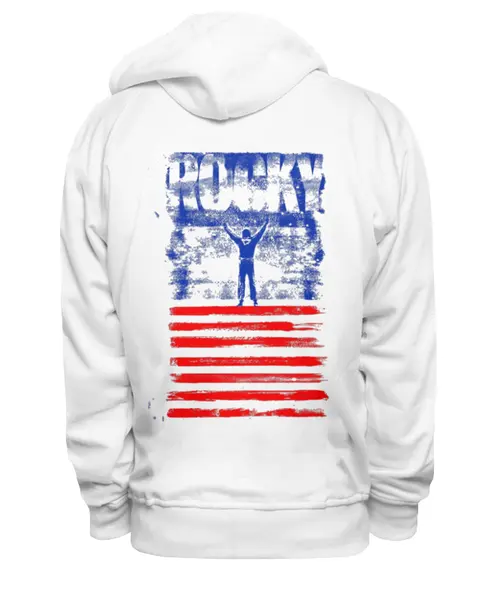Заказать премиальную одежду в Москве. Толстовка Wearcraft Premium унисекс Rocky / Рокки от KinoArt - готовые дизайны и нанесение принтов.