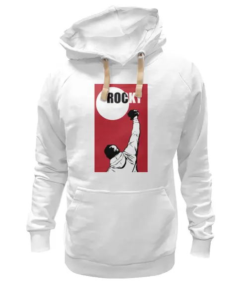 Заказать премиальную одежду в Москве. Толстовка Wearcraft Premium унисекс Rocky / Рокки от KinoArt - готовые дизайны и нанесение принтов.