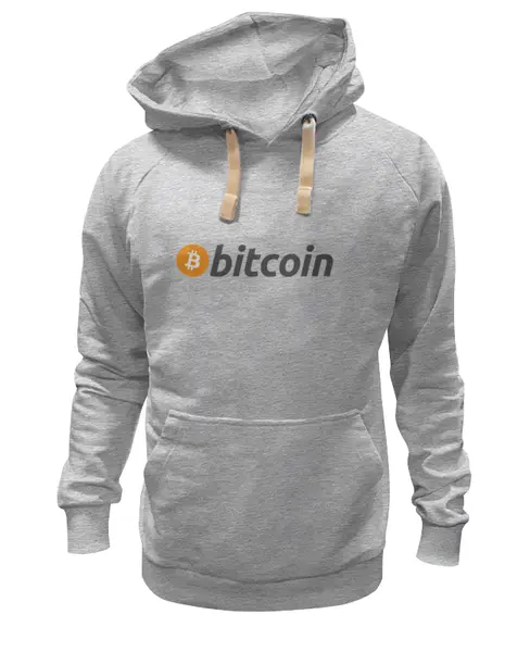 Заказать премиальную одежду в Москве. Толстовка Wearcraft Premium унисекс Bitcoin от Константин Тотьмянин - готовые дизайны и нанесение принтов.