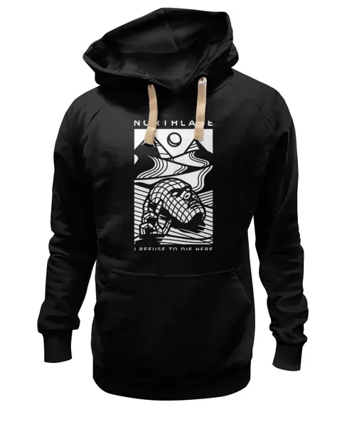Заказать премиальную одежду в Москве. Толстовка Wearcraft Premium унисекс Northlane от geekbox - готовые дизайны и нанесение принтов.