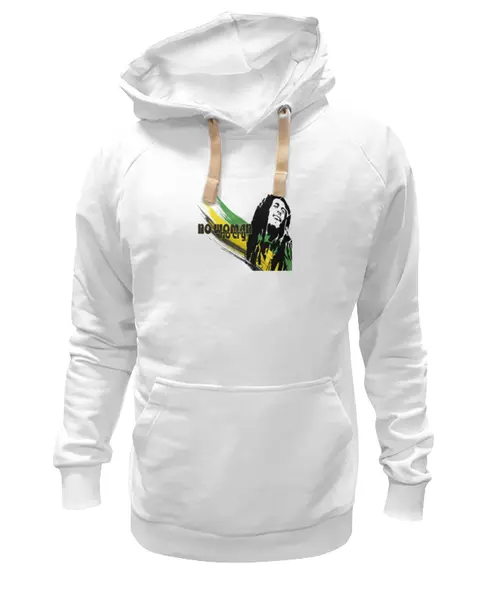 Заказать премиальную одежду в Москве. Толстовка Wearcraft Premium унисекс "Bob Marley" от Fedor - готовые дизайны и нанесение принтов.