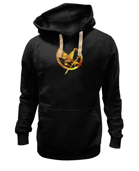 Заказать премиальную одежду в Москве. Толстовка Wearcraft Premium унисекс THE HUNGER GAMES от Максим - готовые дизайны и нанесение принтов.