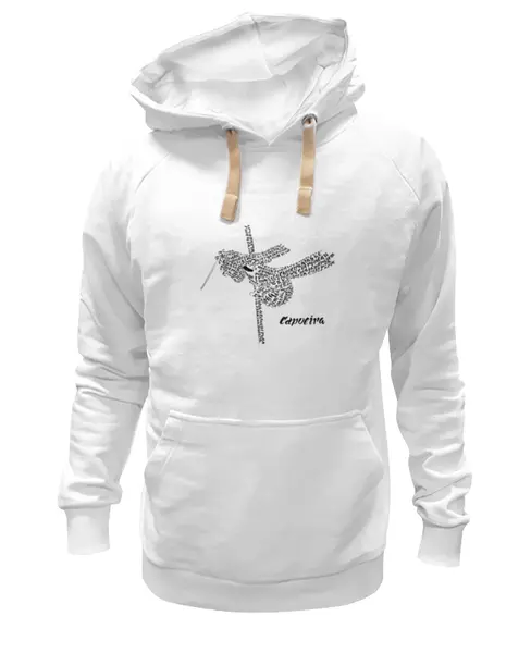 Заказать премиальную одежду в Москве. Толстовка Wearcraft Premium унисекс Руки с беримбау от Maria Sabotage - готовые дизайны и нанесение принтов.