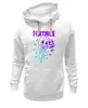 Заказать премиальную одежду в Москве. Толстовка Wearcraft Premium унисекс MARSHMELLO FORTNITE от geekbox - готовые дизайны и нанесение принтов.