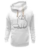 Заказать премиальную одежду в Москве. Толстовка Wearcraft Premium унисекс Simon's Cat #1 от shinko - готовые дизайны и нанесение принтов.