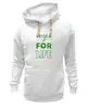 Заказать премиальную одежду в Москве. Толстовка Wearcraft Premium унисекс Vegan for life от catification - готовые дизайны и нанесение принтов.