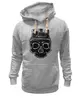 Заказать премиальную одежду в Москве. Толстовка Wearcraft Premium унисекс Black Skull  от Leichenwagen - готовые дизайны и нанесение принтов.