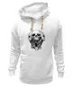 Заказать премиальную одежду в Москве. Толстовка Wearcraft Premium унисекс Skull от zen4@bk.ru - готовые дизайны и нанесение принтов.