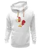 Заказать премиальную одежду в Москве. Толстовка Wearcraft Premium унисекс Петушок от nadegda - готовые дизайны и нанесение принтов.