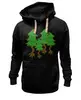 Заказать премиальную одежду в Москве. Толстовка Wearcraft Premium унисекс Dancing spruce от Максим Налетов - готовые дизайны и нанесение принтов.