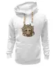 Заказать премиальную одежду в Москве. Толстовка Wearcraft Premium унисекс Мартышка-Студент от Shamanice - готовые дизайны и нанесение принтов.