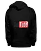 Заказать премиальную одежду в Москве. Толстовка Wearcraft Premium унисекс Толстовка "Yuotube" от EurWolf - готовые дизайны и нанесение принтов.