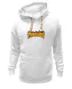 Заказать премиальную одежду в Москве. Толстовка Wearcraft Premium унисекс Thrasher от Vladec11 - готовые дизайны и нанесение принтов.