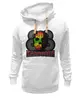 Заказать премиальную одежду в Москве. Толстовка Wearcraft Premium унисекс Hardcore от gopotol - готовые дизайны и нанесение принтов.