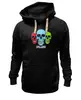 Заказать премиальную одежду в Москве. Толстовка Wearcraft Premium унисекс Skull Art от Leichenwagen - готовые дизайны и нанесение принтов.